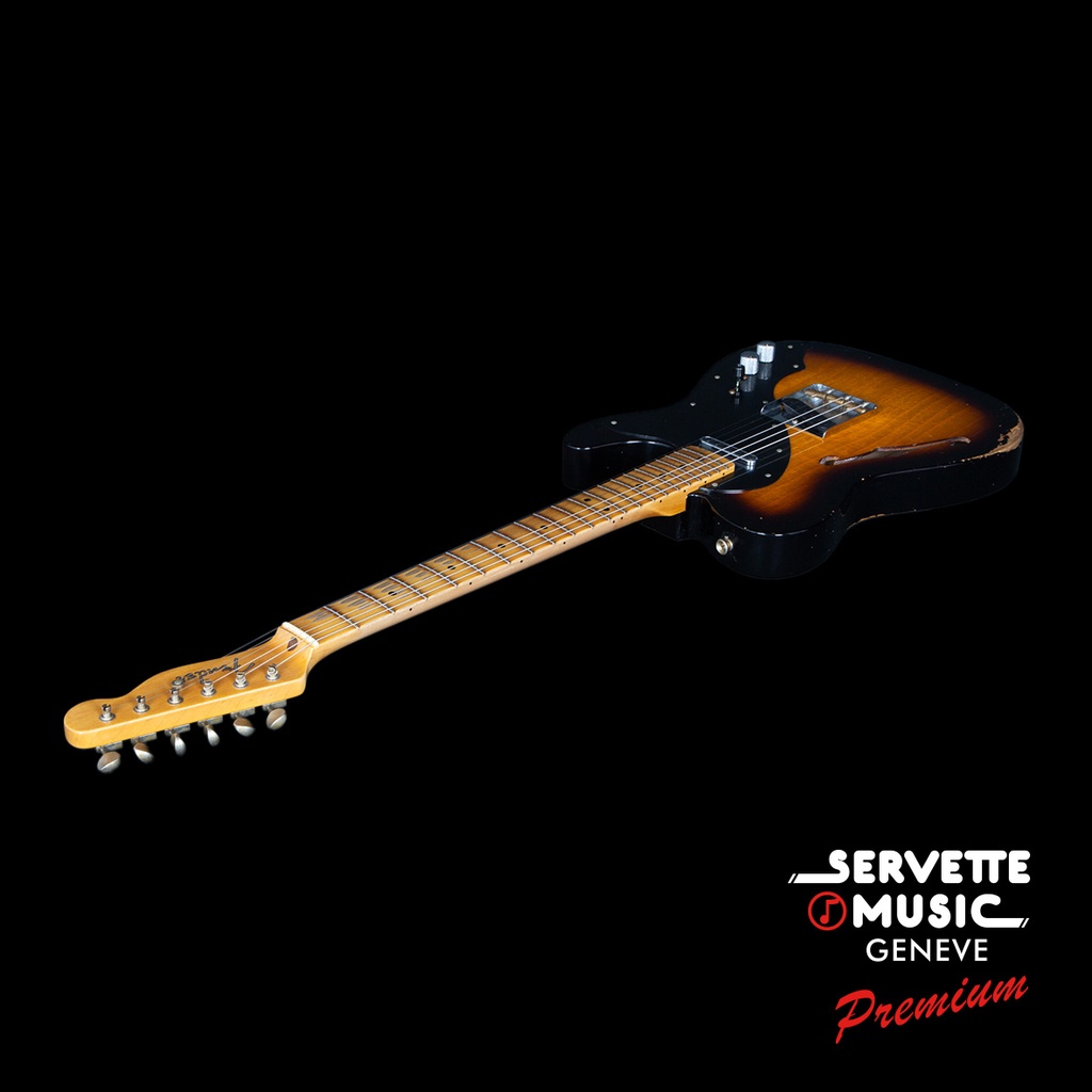 Fender CS Tele 51 Ltd Nocaster Thinline Relic MN A2TSB 6