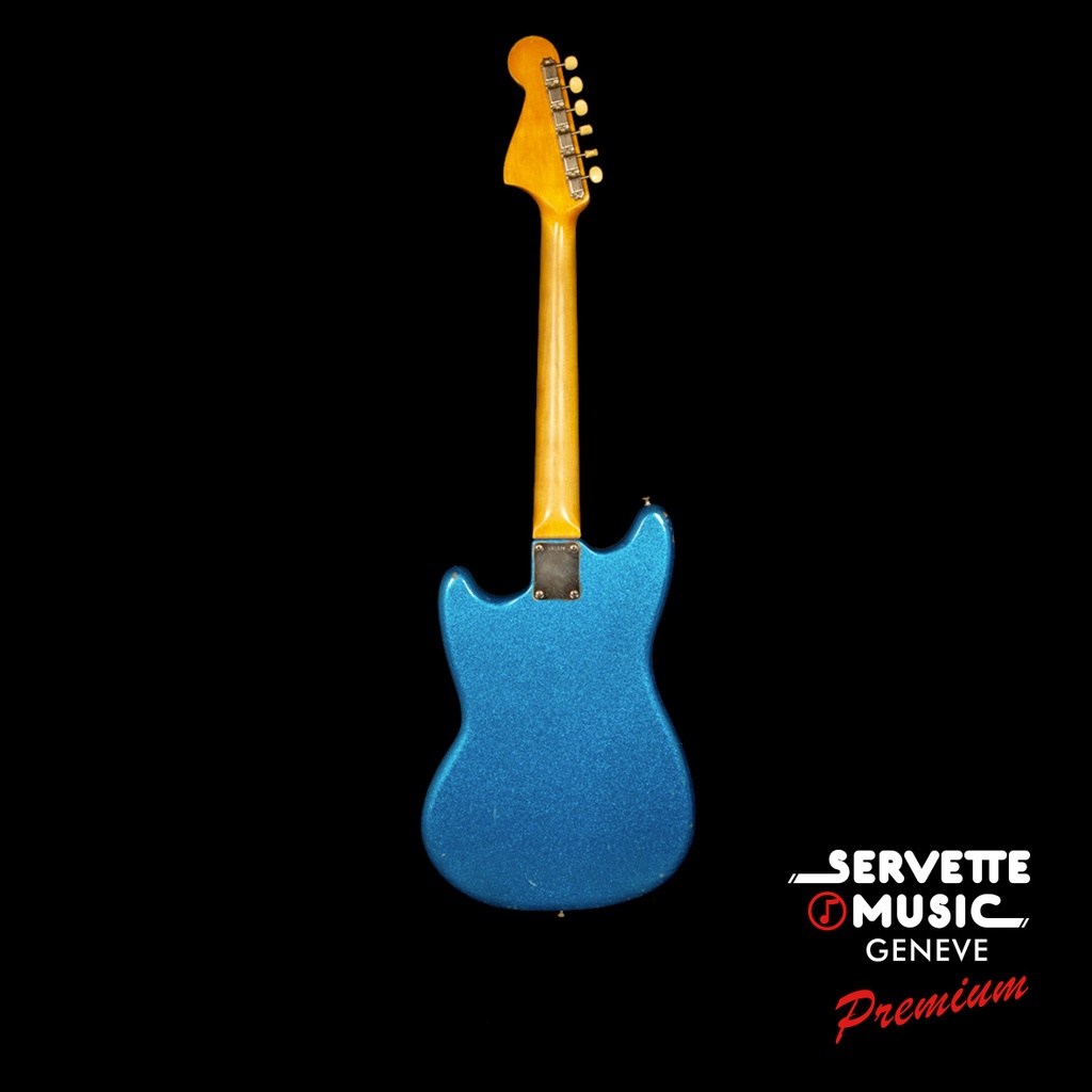 Fender Mustang 1965 Blue Sparkle 4