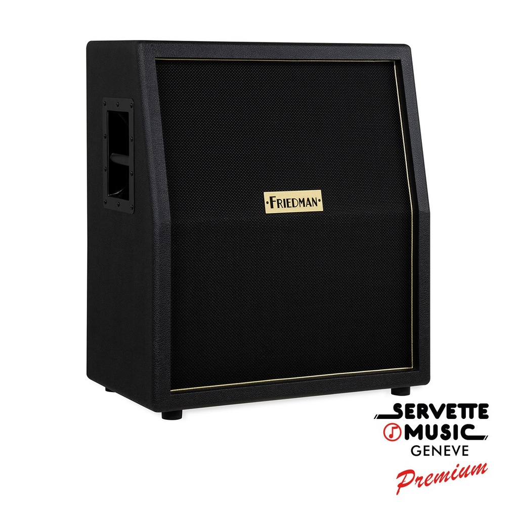 Friedman Vertical 2x12 Slant (V30) Cab Black