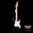 Fender CS Stratocaster 57 Ltd JRN Relic MN Aged BK