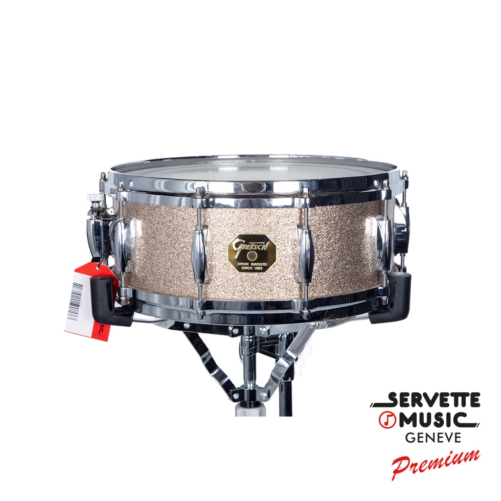 Gretsch Snare Drum USA Custom 14x5 avec coffre