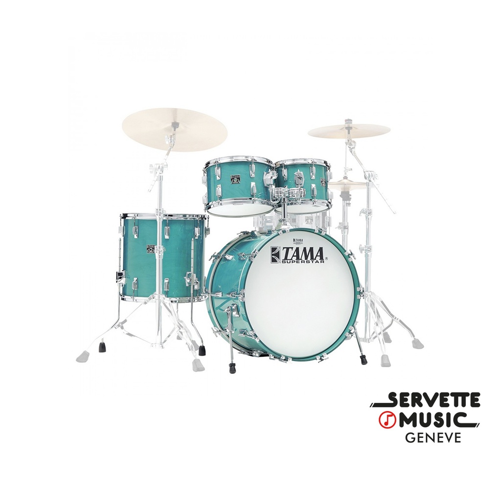Tama 50th Limited Edition 10T/12T/16F/22B Aqua Marine