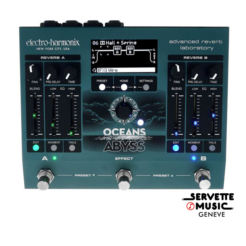Electro-Harmonix Oceans Abyss Reverb