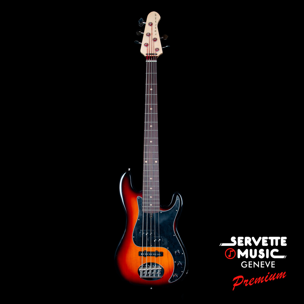 Lakland USA Series 55-64 (Custom Vintage PJ) RW 3-tone sunburst