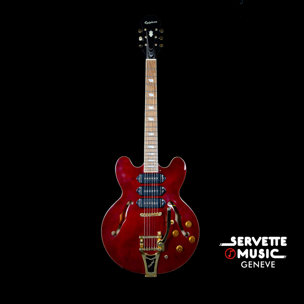 Epiphone Riviera Custom P-93 Wine Red