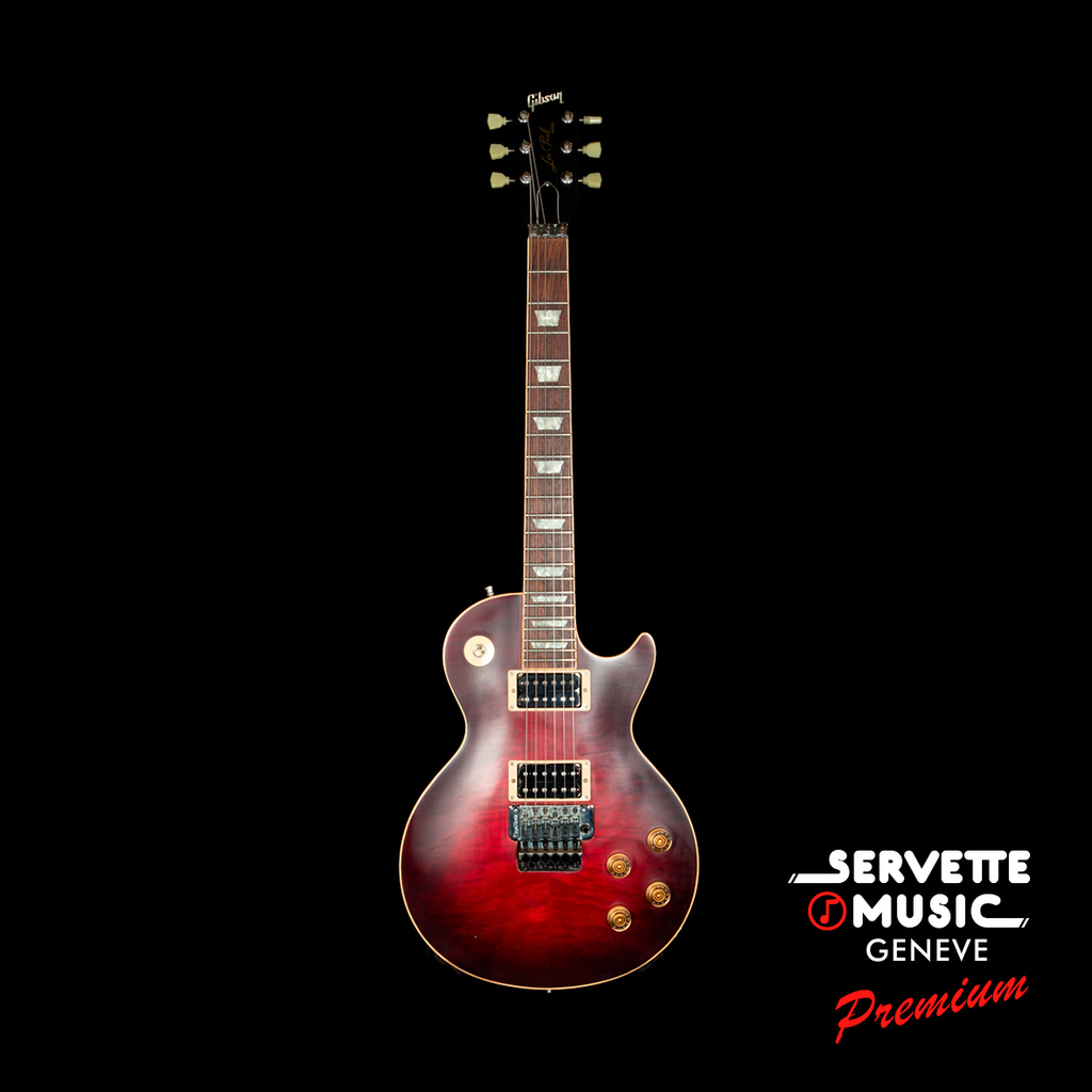 Gibson CS Les Paul Axess Floyd Faded Red