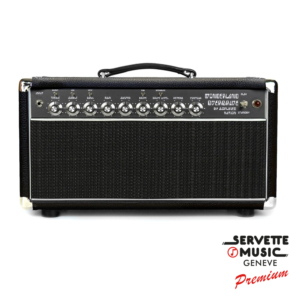 Amplified Nation Wonderland Overdrive V2 50W Black Tolex Head