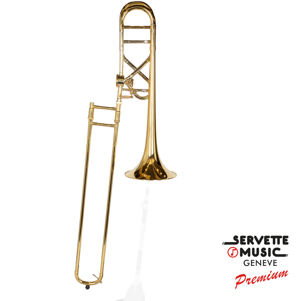 Hagmann Custom Tenor Large Bore X plaqué or