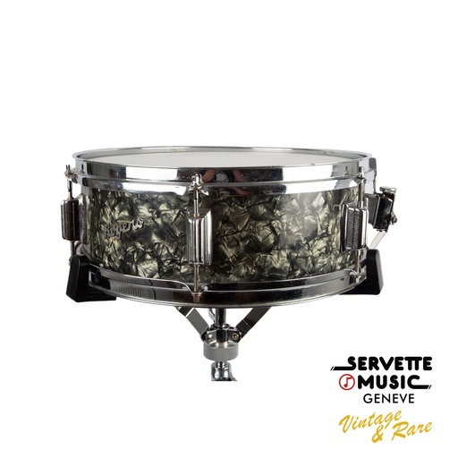 [Rogers Snare Drum Luxor 1963 Black Pearl 14x5 vintage] Rogers Snare Drum Luxor 1963 Black Pearl 14x5