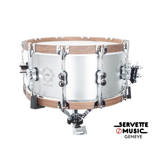 [PDP by DW Snare Drum Concept Aluminium Woodhoops 14x6.5] PDP by DW Snare Drum Concept Aluminium Woodhoops 14x6.5
