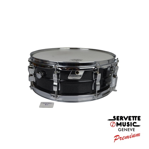 [Ludwig Snare Drum LM404C Galaxy Black 14x5] Ludwig Snare Drum LM404C Galaxy Black 14x5 