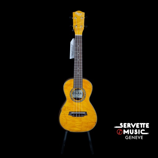 [Ohana Laminate CK-150SMP Spalted Maple Concert] Ohana Laminate CK-150SMP Spalted Maple Concert