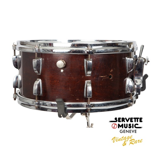 [WFL Ludwig Snare Drum 1956 14x6.5 Vintage Mahogany] WFL Ludwig Snare Drum 1956 14x6.5 Vintage Mahogany