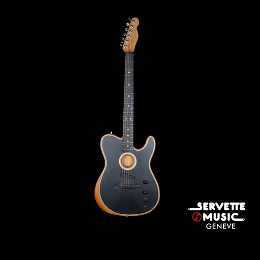 [Fender Acoustasonic Tele RW BK] Fender Acoustasonic Telecaster RW BK