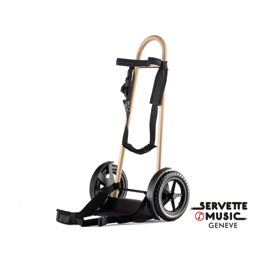 [SAL XTR2L] Salvi Chariot 2 roues bois naturel
