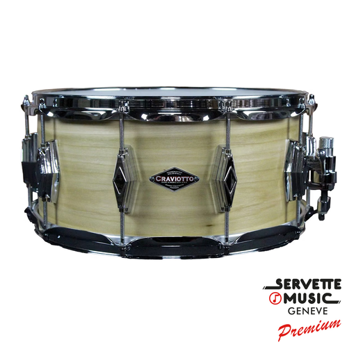 [Craviotto Snare Drum Nashville Classic Poplar Natural 14x6.5] Craviotto Snare Drum Nashville Classic Poplar Natural 14x6.5